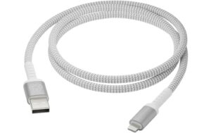 1702919 - Mediatech dbramante 1.2m USB-A to Lightning Braided Cable White