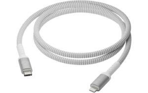 dbramante 1.2m USB-C to Lightning Braided Cable White