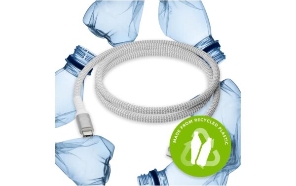 dbramante 1.2m USB-C to Lightning Braided Cable White