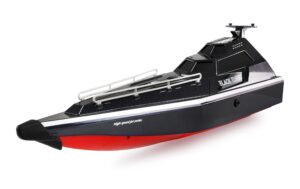 Amewi Black Turbo Militärboot 420mm Schwarz