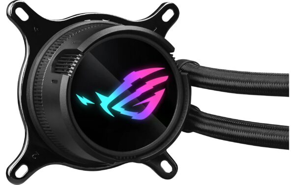 1704654_6 - Mediatech Asus ROG STRIX LC III 360 ARGB Liquid CPU Cooler, LCD, 3x120mm ARGB