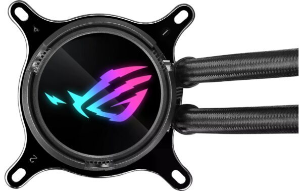 1704654_7 - Mediatech Asus ROG STRIX LC III 360 ARGB Liquid CPU Cooler, LCD, 3x120mm ARGB