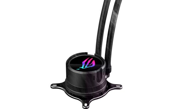 1704654_8 - Mediatech Asus ROG STRIX LC III 360 ARGB Liquid CPU Cooler, LCD, 3x120mm ARGB