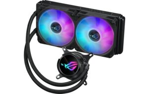 Asus ROG STRIX LC III 240 ARGB Liquid CPU Cooler, LCD, 2x120mm ARGB