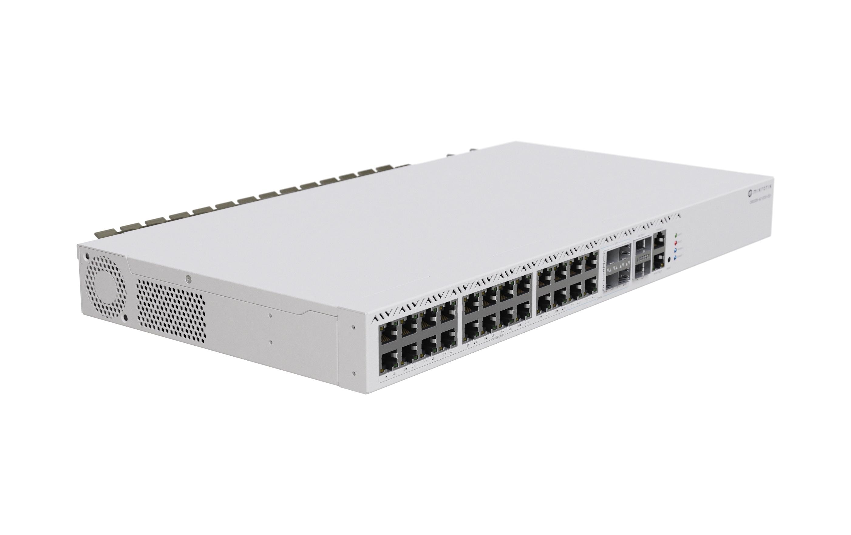 1704814_1 - Mediatech MikroTik CRS326-4C+20G+2Q+RM Smart Switch 20x2.5GE, 4xSFP+/2.5GE, 2xQSFP+