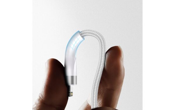 4smarts USB-C/A Multikabel 4 in 2 Ladekabel 1.2m, weiss