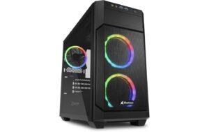 Sharkoon V1000 RGB Micro-ATX, 2x U3, TG, 3x 120 ARGB Ring Fan kaufen Schweiz | Mediatech.ch