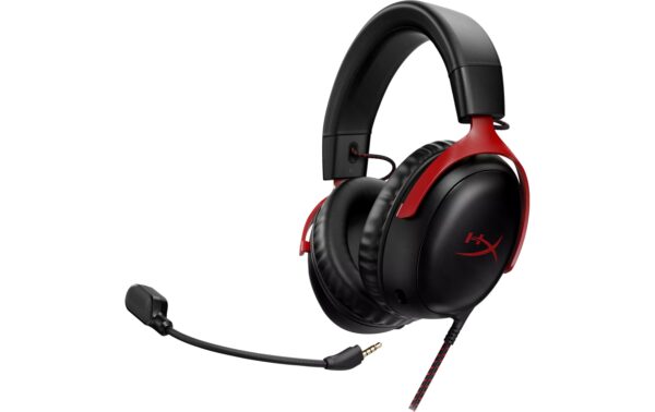 HyperX Cloud III, schwarz/rot Wired, USB-A/USB-C