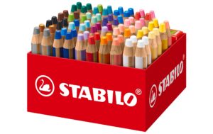 Stabilo Woody 3 in 1 XL 76er Box mit diversen Farben