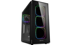 Sharkoon TG6 RGB ATX, 2x U2, 2x U3, TG, 4x 120 ARGB Ring Fan kaufen Schweiz | Mediatech.ch
