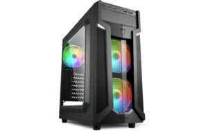 Sharkoon VG6-W RGB ATX, 2x U2, 2x U3, Window, 3x 120 ARGB LED kaufen Schweiz | Mediatech.ch