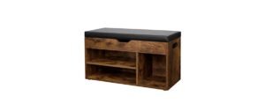 Vasagle Schuhbank gepolstert, 3 Fächer 80x30x44 cm (LxBxH), Traglast 150 kg kaufen Schweiz | Mediatech.ch