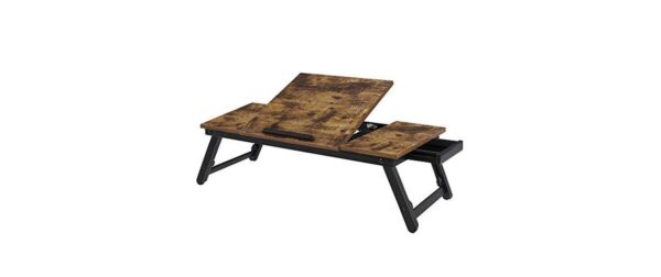 1706243 - Mediatech Vasagle LaptopständerIndustrial,verstellbar 71x35x23 cm, Bambus,MDF, Traglast 10kg