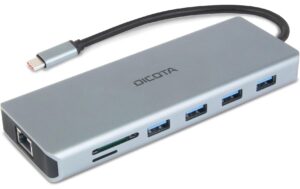 Dicota USB-C 13-in-1 Docking Station 4K HDMI/DP PD 100W CH kaufen Schweiz | Mediatech.ch