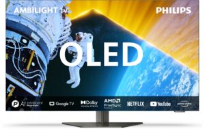 Philips TV 42OLED809/12, 42 OLED-TV Ultra-HD, Ambilight3, OLED EX Panel