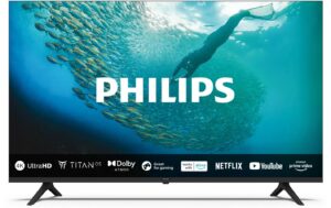 Philips TV 43PUS7009/12, 43 LED-TV anthrazit, UHD, Smart TV