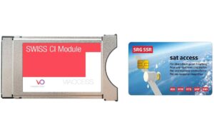 Swiss CI Module, Viaccess Modul, Dualcrypt Mit SRG SSR Karte