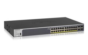 Netgear GS728TP: 24 Port Smart Switch V3 28-Port Gigabit Smart Switch mit PoE+