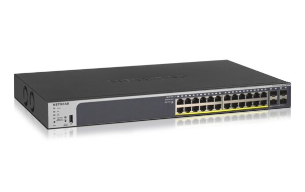 Netgear GS728TP: 24 Port Smart Switch V3 28-Port Gigabit Smart Switch mit PoE+ kaufen Schweiz | Mediatech.ch