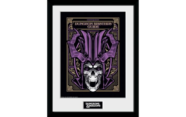 D&D Framed Print - Dungeon Masters Guide 30cm x 40cm