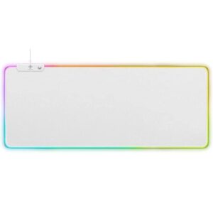 Deltaco RGB Gaming Mousepad GAM-079-W XL white