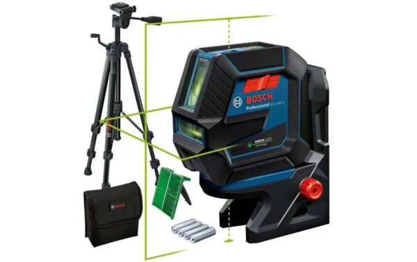BOSCH Pro Kombilaser GCL 2-50 G mit Baustativ