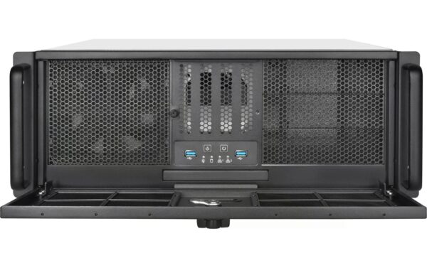 Silverstone SST-RM400 Servergeh. 4HE, PS2 (ATX), 3x 5.25, 8x 3.52x 2.5