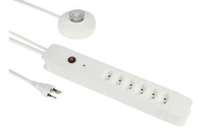 1713049 - Mediatech Schönenberger Steckdosenleiste PRINCIPIO EX. Schalter 6xT13 externer Schalter 3M Kabel ws kaufen | Mediatech.ch