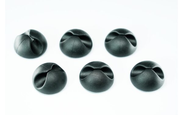 Schönenberger Beans black 6 Stück Ø 29mm, H=15mm, schwarz kaufen | Mediatech.ch