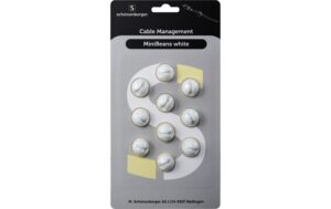 1713055 - Mediatech MiniBeans White 10 Stück Ø 15mm, H=10mm, weiss