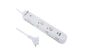 1713065 - Mediatech SKROSS Steckdosenleiste Home Station 2xT13 USBA/C mit Schalter, 1.5m Kabellänge, weiss kaufen | Mediatech.ch