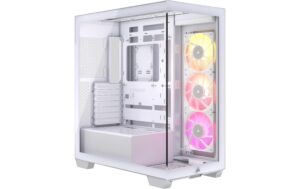 Corsair Midi Tower 3500X IL ARGB TG Weiss 3x RX120 Icue Link-Lüfter und HUB vorinst.