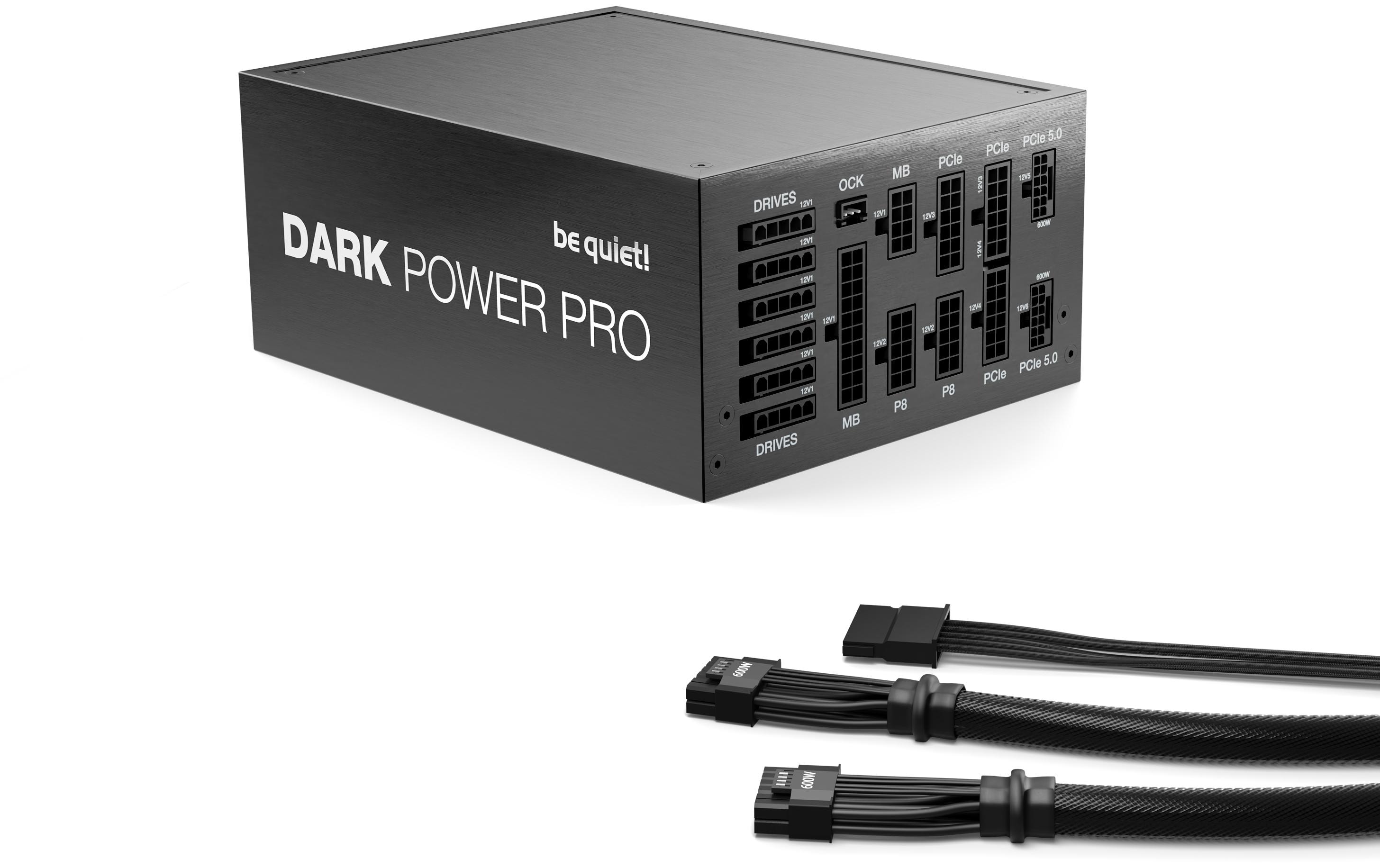 1714117_1 - Mediatech Netzteil be quiet! Dark Power Pro 13, 1300W 80+ Tit, aktiv PFC, ATX 3.0, 16xSATA