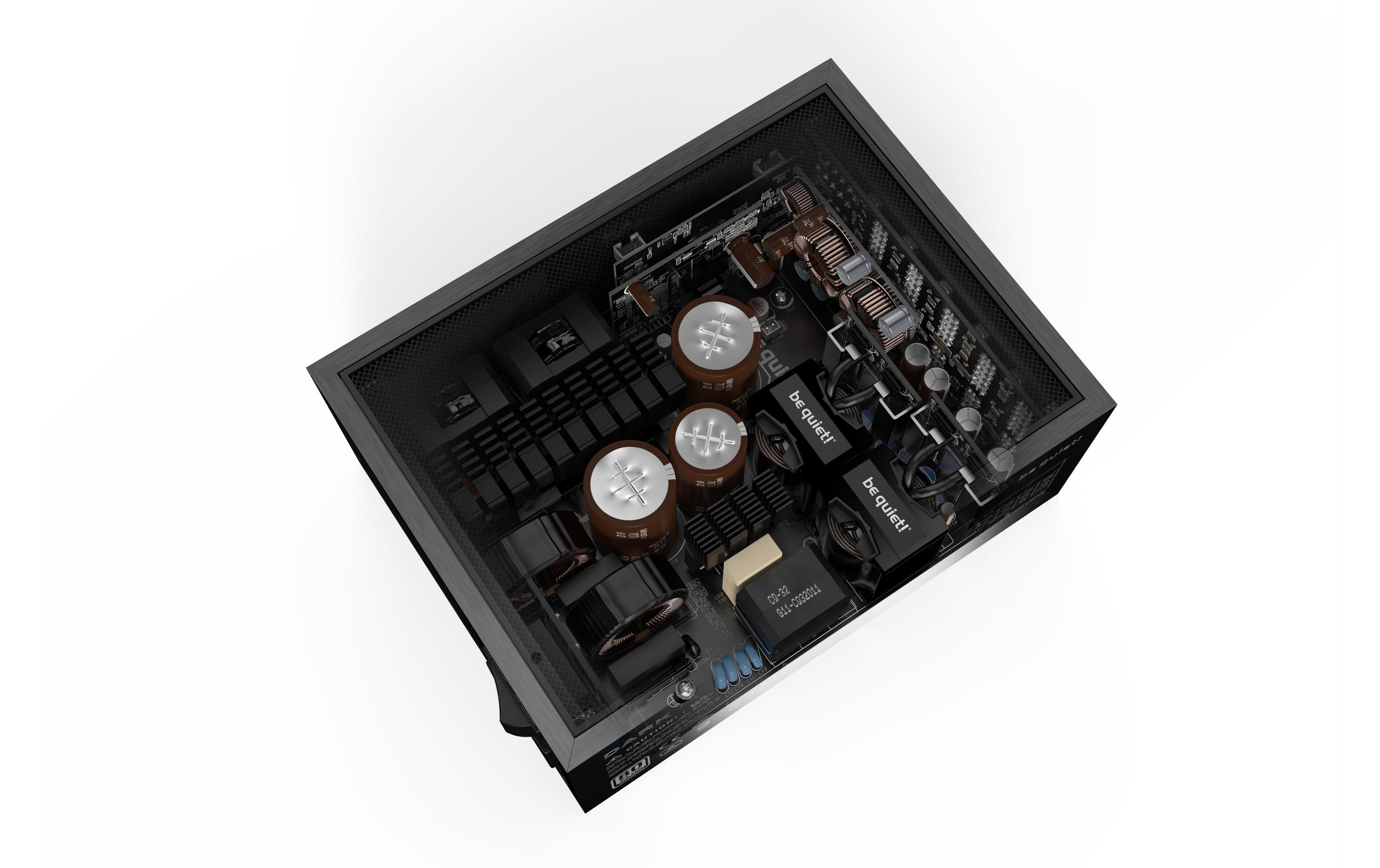 1714117_5 - Mediatech Netzteil be quiet! Dark Power Pro 13, 1300W 80+ Tit, aktiv PFC, ATX 3.0, 16xSATA