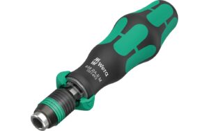 Wera Bits-Handhalter 838 RA-R M mit Ratschenfunktion, 1/4