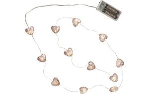 Star Trading LED Lichterkette Valentine IP20, Warmweiss, 12 LEDs, 165cm