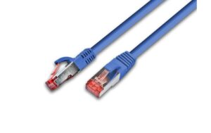 Wirewin Patchkabel: S/FTP, 3m, blau Cat.6A, AWG26, 10Gbps, 500MHz, LSOH