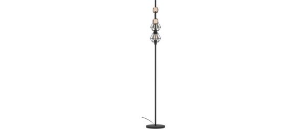 EGLO TOWNSHEND 5 2 Stehleuchte schwarz Trend & Vintage / exkl. 2x E27 60W