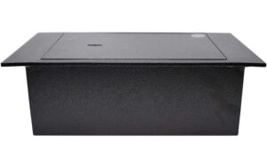 Value Safe Bodentresor Schwarz - Key Only - 4, 3 l