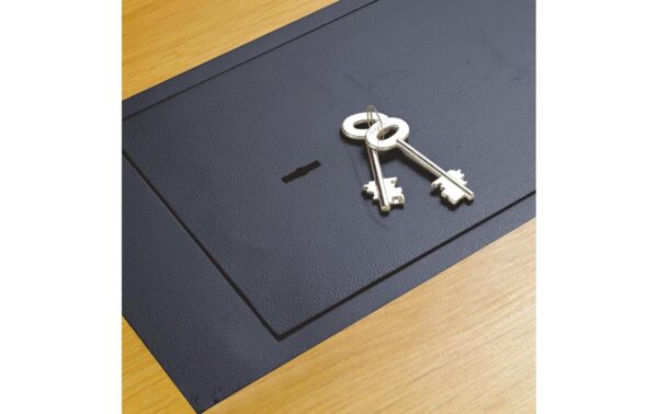 Value Safe Bodentresor Schwarz - Key Only - 4,3 l