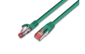 Wirewin Patchkabel: S/FTP, 25m, grün Cat.6A, AWG26, 10Gbps, 500MHz, LSOH