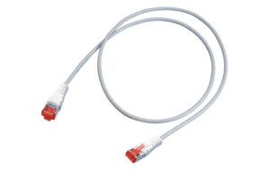 R+M Patchkabel S/FTP Kat.6A, 7.5m LSFRZH Mantel grau, geschirmt