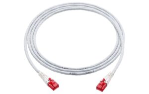 1717899 - Mediatech R+M Patchkabel U/UTP Kat.6, 3m LSZH Mantel grau, ungeschirmt