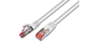Wirewin Patchkabel: S/FTP, 20m, weiss Cat.6A, AWG26, 10Gbps, 500MHz, LSOH