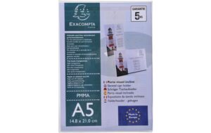 Exacompta Tischaufsteller A5 schräg, Exacryl, UV beständig