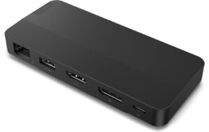 Lenovo USB-C Dual Display Dock 100W 1xDP, 1xHDMI, 3x USB, LAN