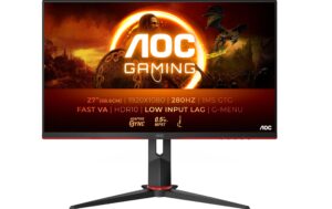 AOC 27 27G2ZN3/BK, 1920x1080, 280 Hz, VA HDMI, DP, Pivot, HV