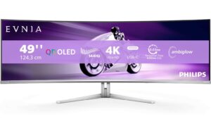 Philips 49 49M2C8900L/00, 5120x1440, QD OLED HDMI, DP, USB, USB-C, 144 Hz