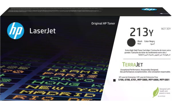 1719924 - Mediatech HP Toner 213Y - Black (W2130Y) Seitenkapazität ~ 18'000 Seiten