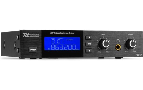 Power Dynamics PD810 InEar Monitoring System UHF